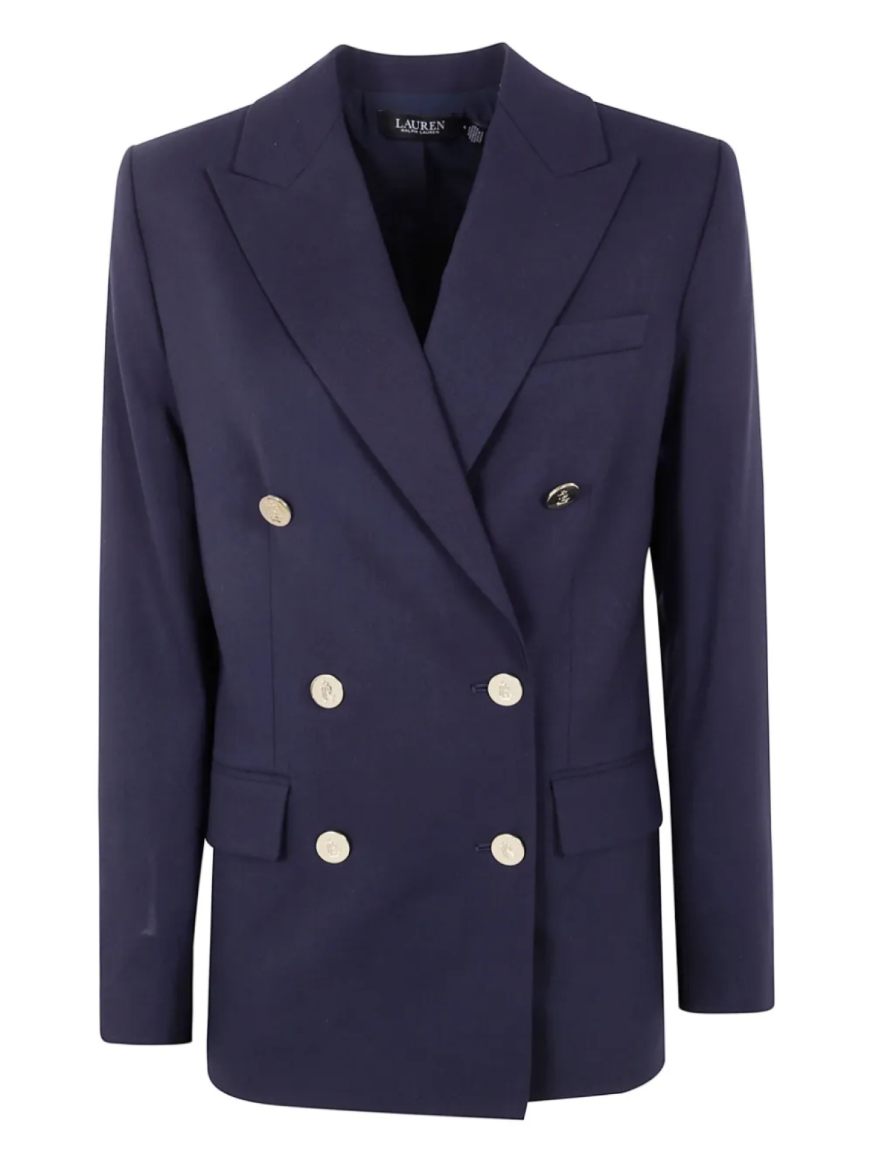 

Шерстяной блейзер Lauren Ralph Lauren, синий