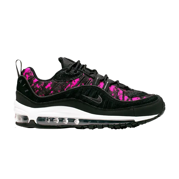 Кроссовки Nike Wmns Air Max 98 'Pink Digital Pixel', розовый