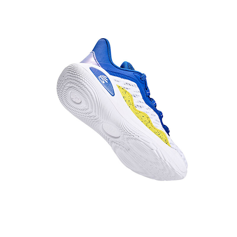 Баскетбольные кроссовки Curry 11 Kids GS Low-top Under Armour, черный/белый — фото 4