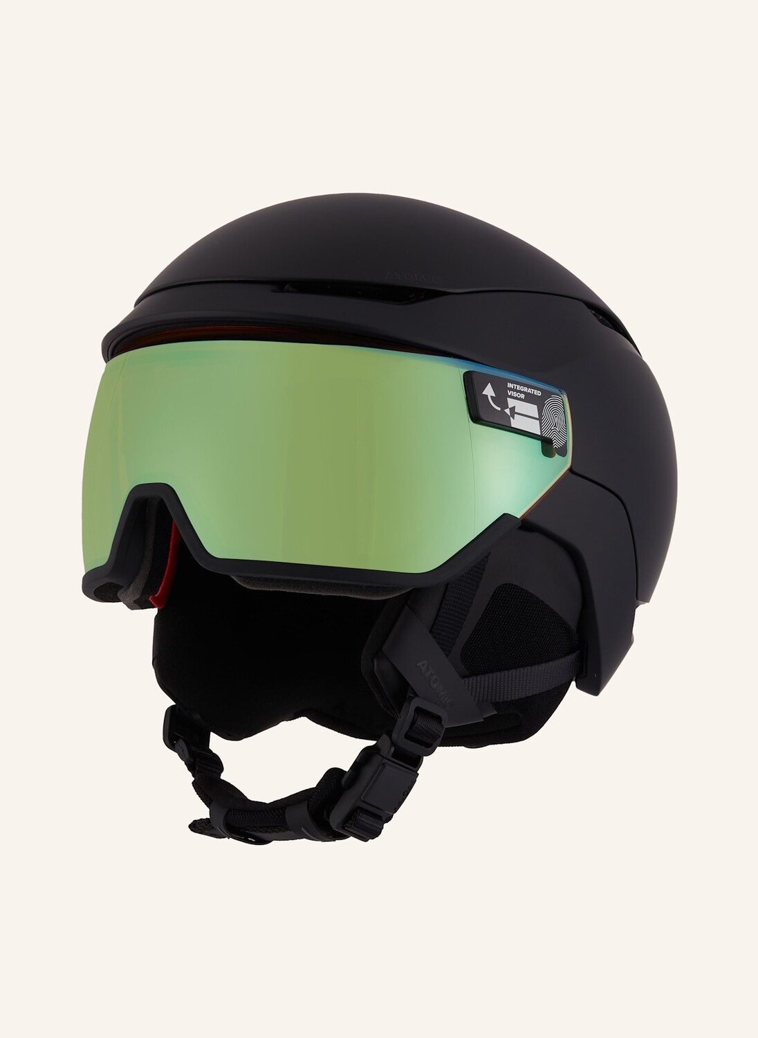 

Лыжный шлем revent gt amid visor hd фото ATOMIC, черный