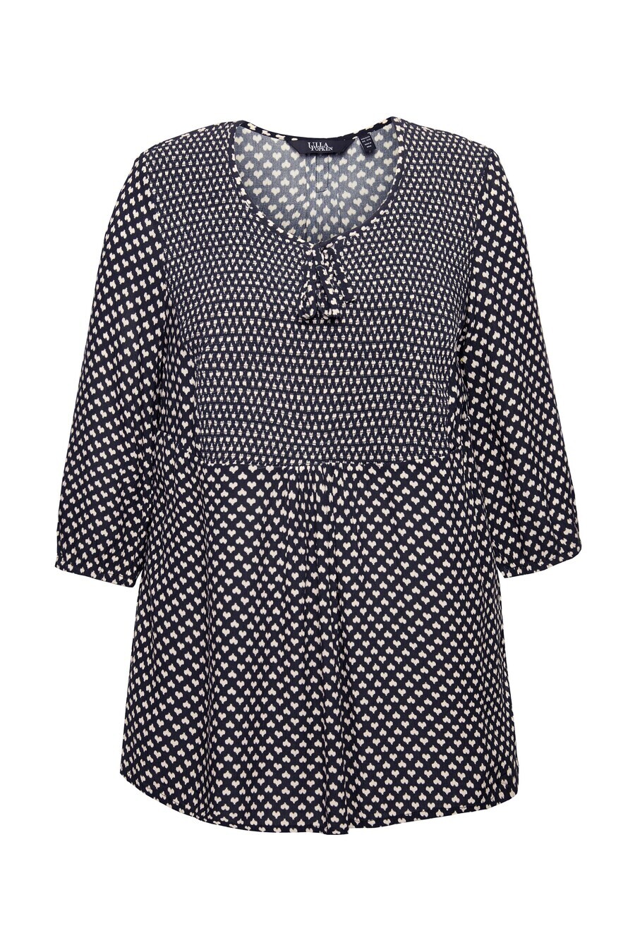 

Блузка с коротким рукавом Ulla Popken Blouse, черный