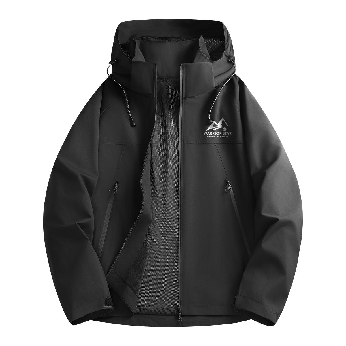

WARRIOR Городская ветровка непромокаемая, Black