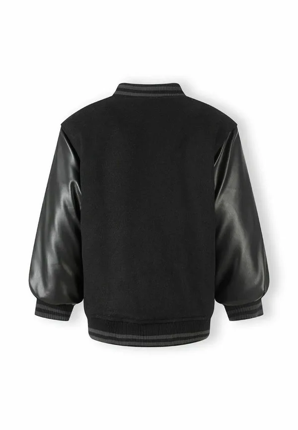 Утепленная зимняя куртка в бейсбольном стиле Minoti, Black — фото 3