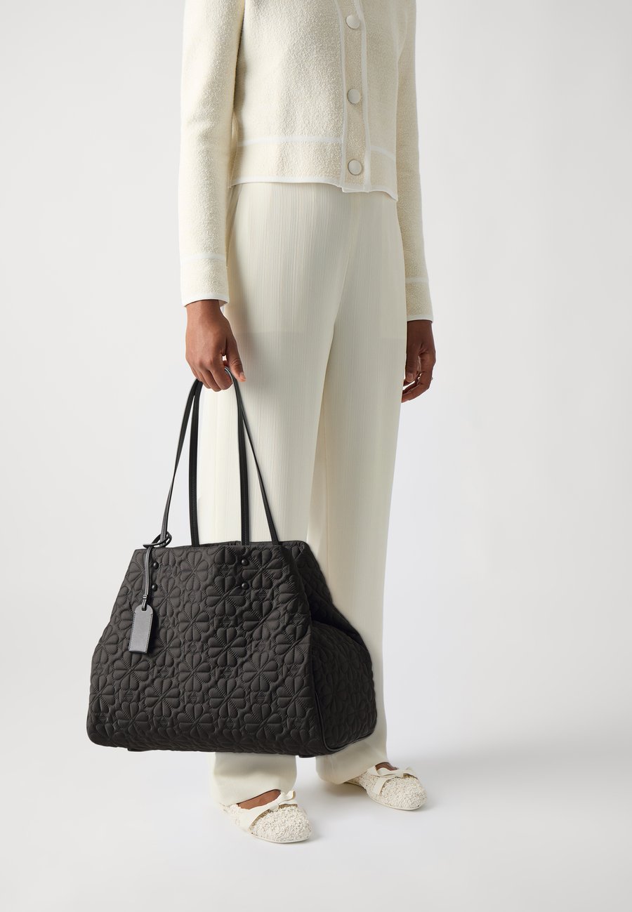 

Сумка-шоппер kate spade new york GO TOTE QUILTED FABRIC LARGE TOTE, Black