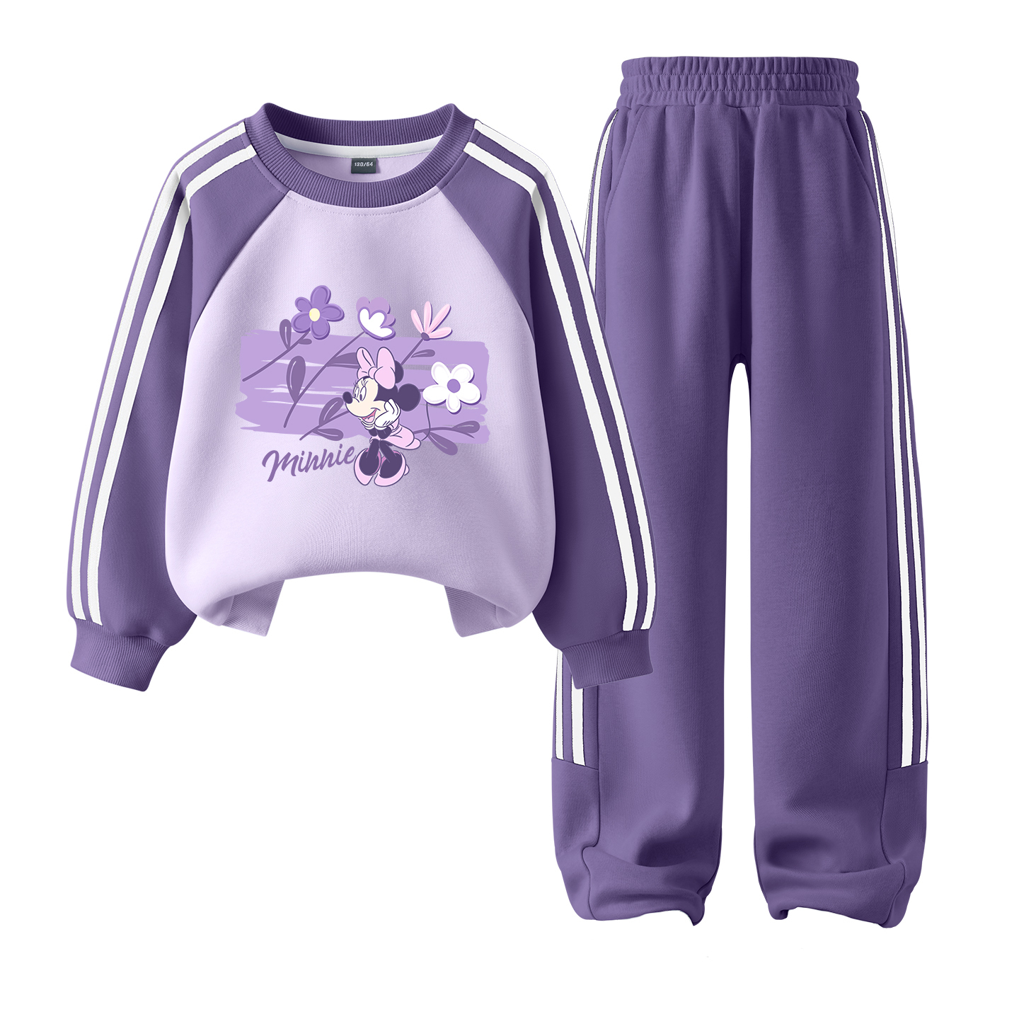 

Детская повседневная спортивная одежда Disney, фиолетовый