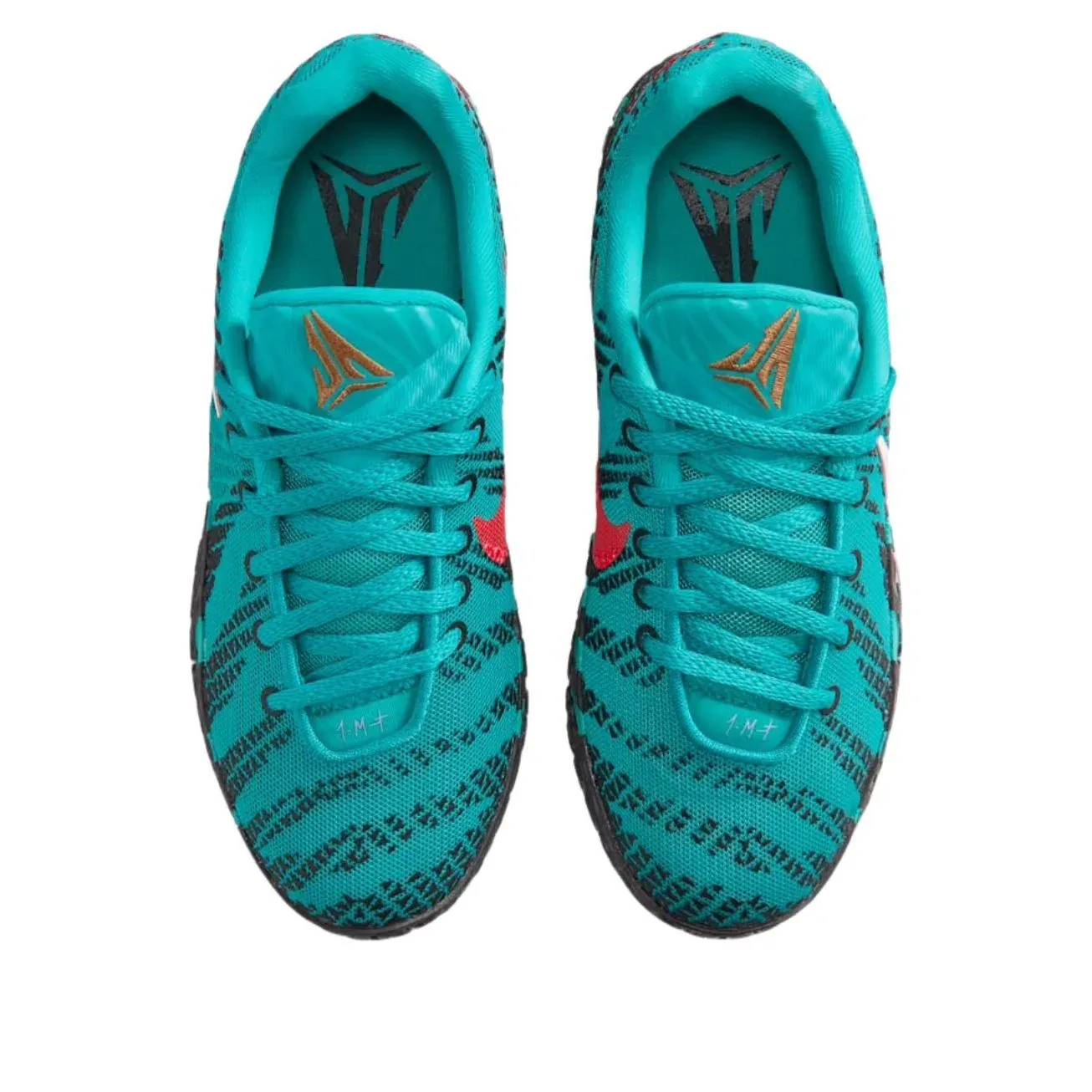 Кроссовки (GS) Nike Ja 3 'Scratch 3.0', зеленый — фото 3