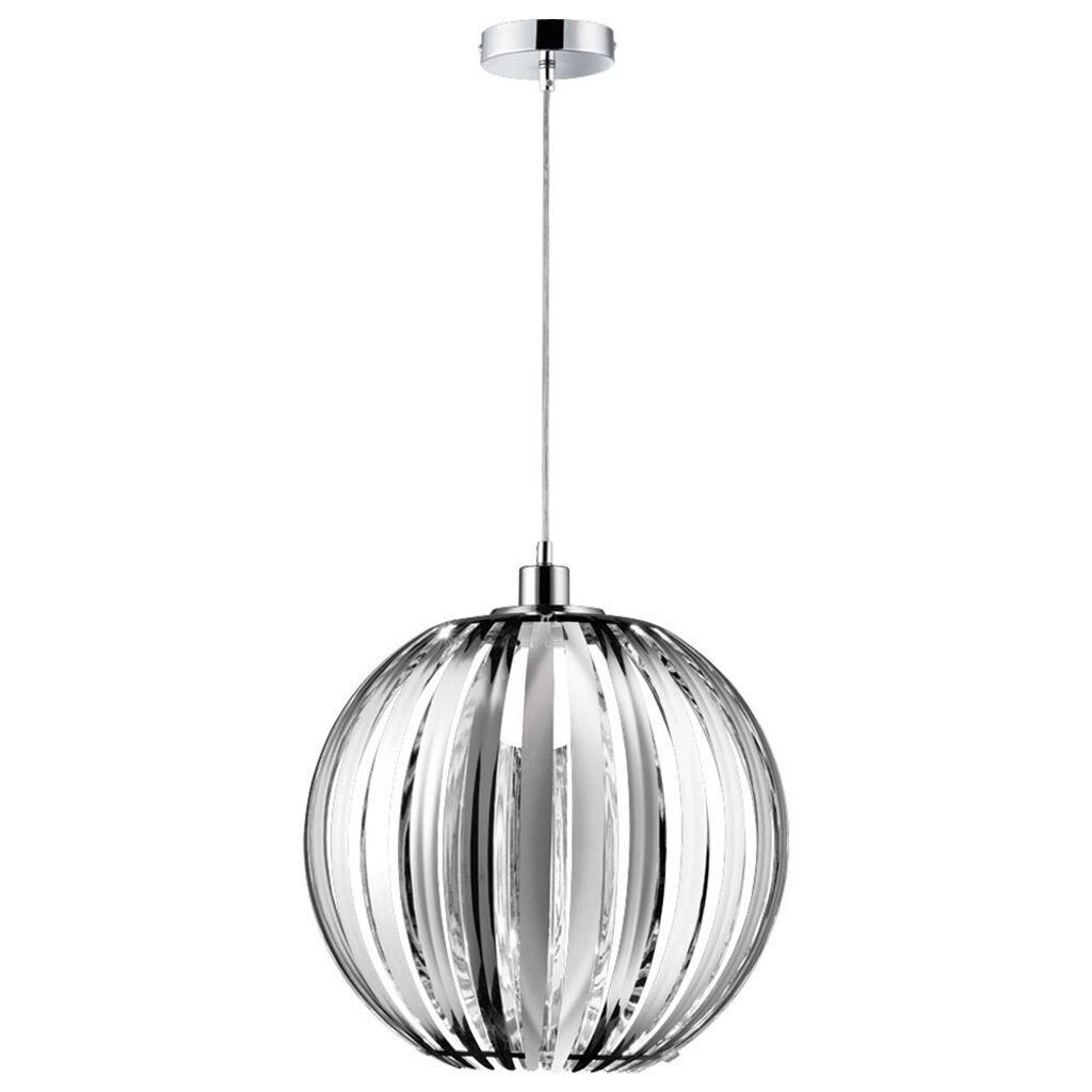 

Подвесной светильник, шаровой дизайн, хром, H 150 см etc-shop, серебро