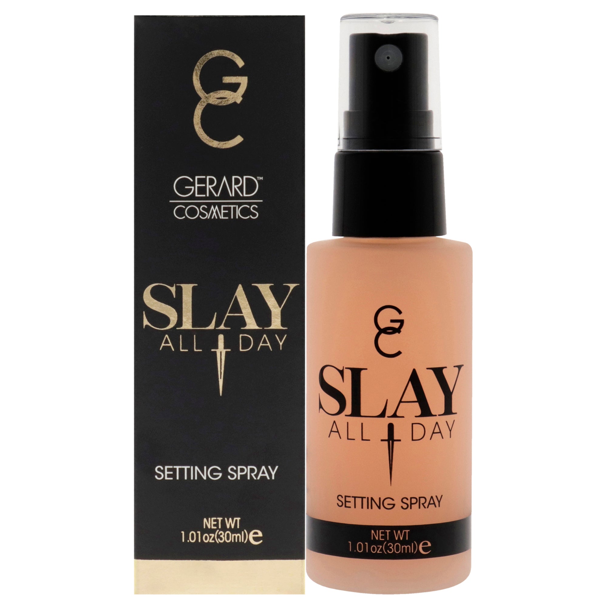 

Мини-спрей для фиксации макияжа Slay All Day Setting Spray Mini - Watermelon от Gerard Cosmetic для женщин - 30 мл, прозрачный