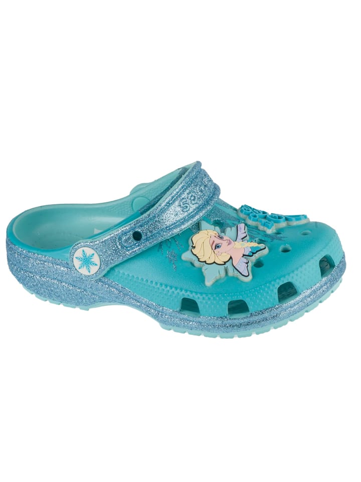 

Детские сабо Crocs Classic Frozen Elsa, синие