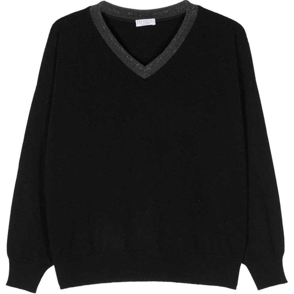 

Трикотаж SS24 для женщин Brunello Cucinelli, черный