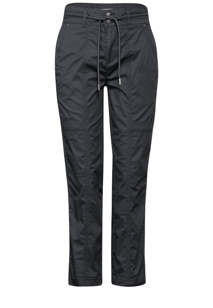 

Брюки STREET ONE Loose fit Pants, темно-серый