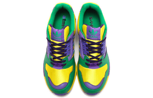 Кроссовки atmos x originals zx 8000 г snk Adidas, желтый — фото 4