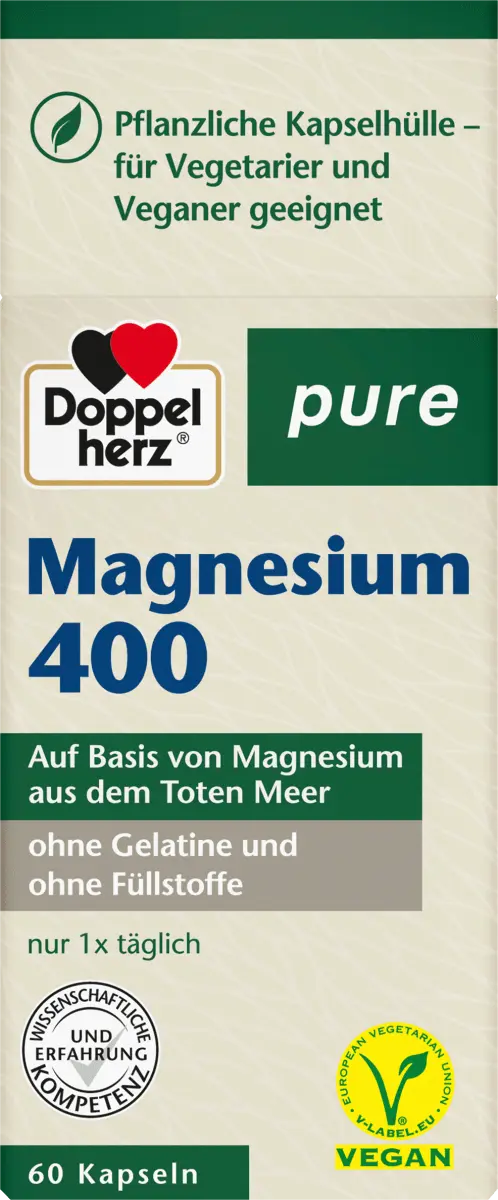 

Магний 400 капсулы 60 шт. по 45,7 г. Doppelherz