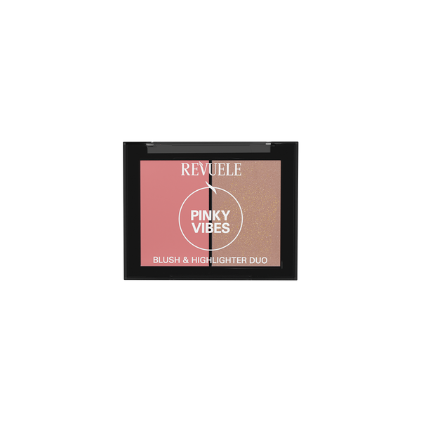 

Румяна и хайлайтер для лица, 8 г Revuele Pinky vibes