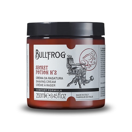 

Крем для бритья Secret Potion N.2 Comfort смягчает бороду Bullfrog
