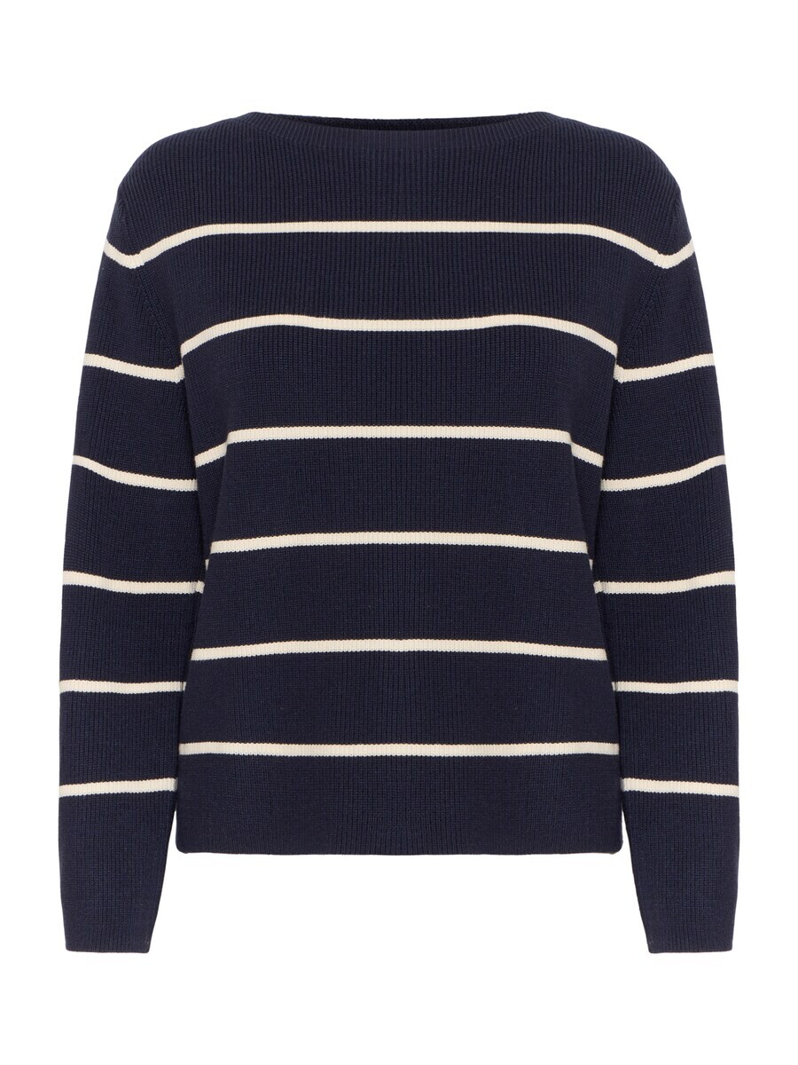 

Тонкий вязаный свитер ICHI Sweater BOSTON, ночной синий