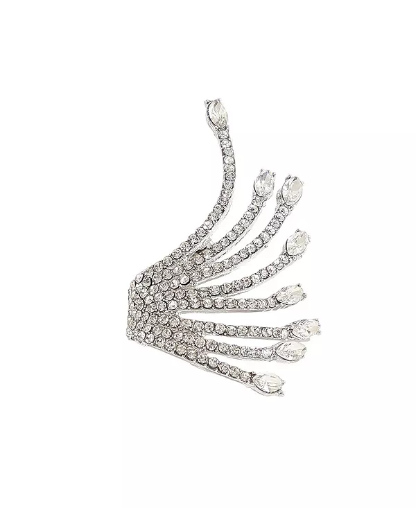 

Серьги-Гвоздики со стразами, посеребренные Sohi, silver