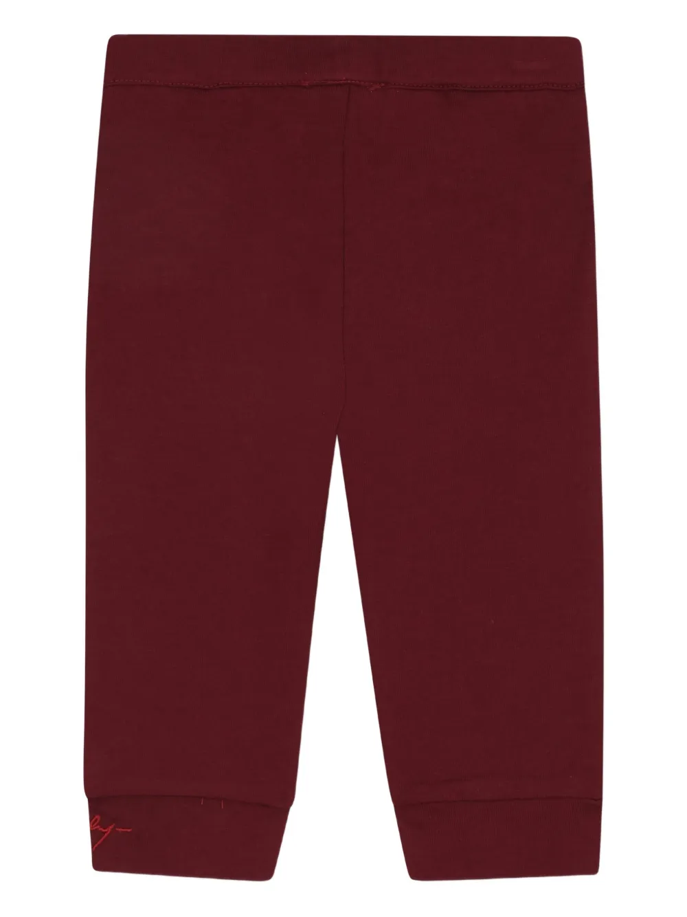 

Спортивные брюки с оборками Givenchy Kids, красный