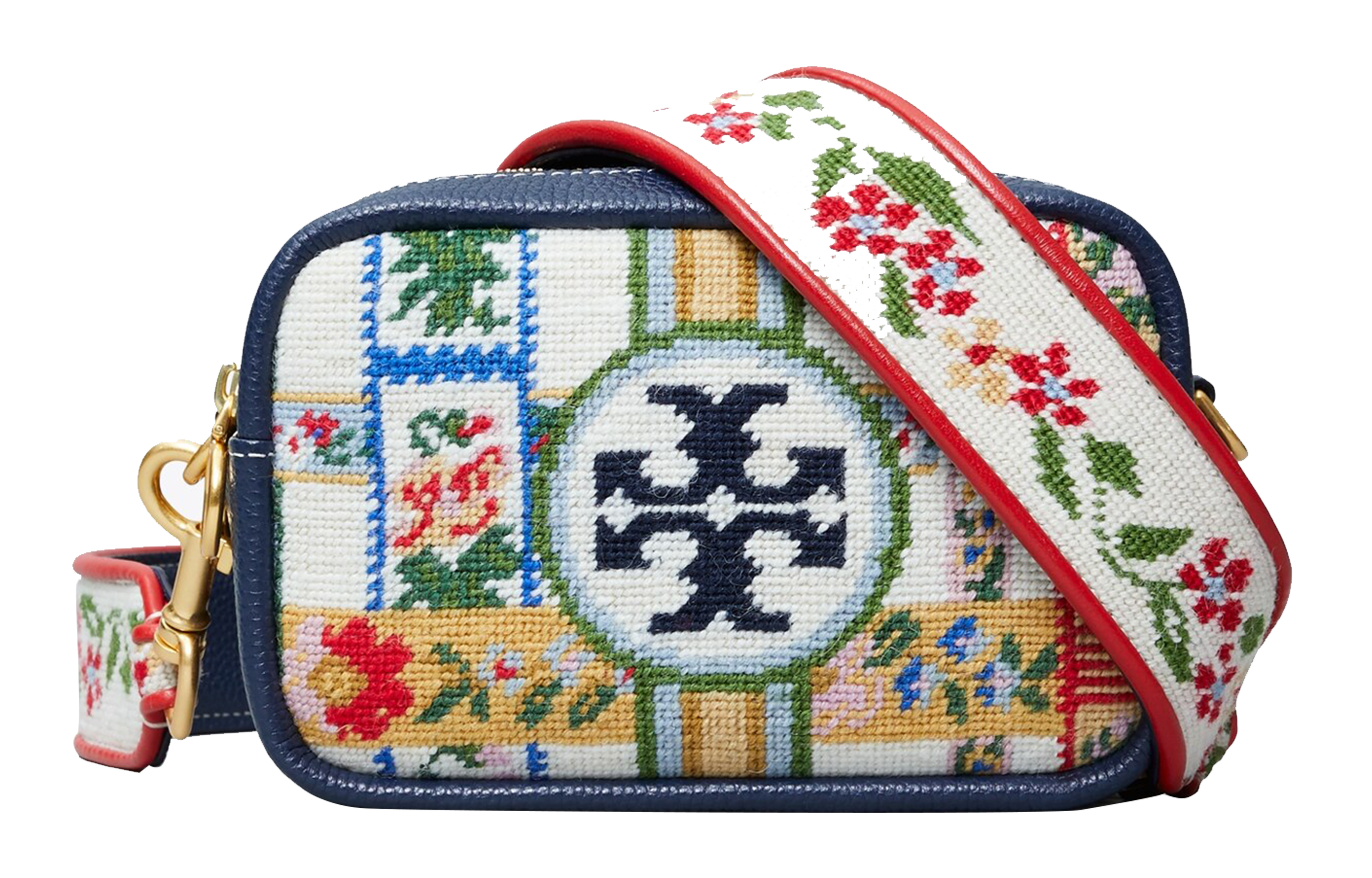

TORY BURCH Кожаная сумка через плечо для фотоаппарата