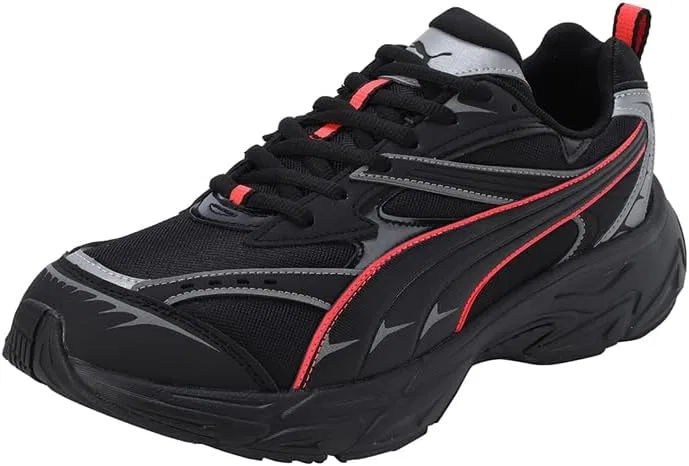 Кроссовки PUMA Morphic Reflective, черно-красные