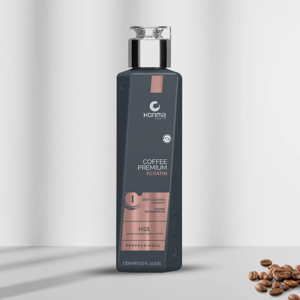Набор для кератинового выпрямления волос Honma Tokyo Coffee Premium Professional 3 x 150 мл Honma — фото 3