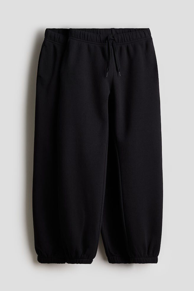 

Комплект из 2 спортивных брюк из хлопка H&M, черный