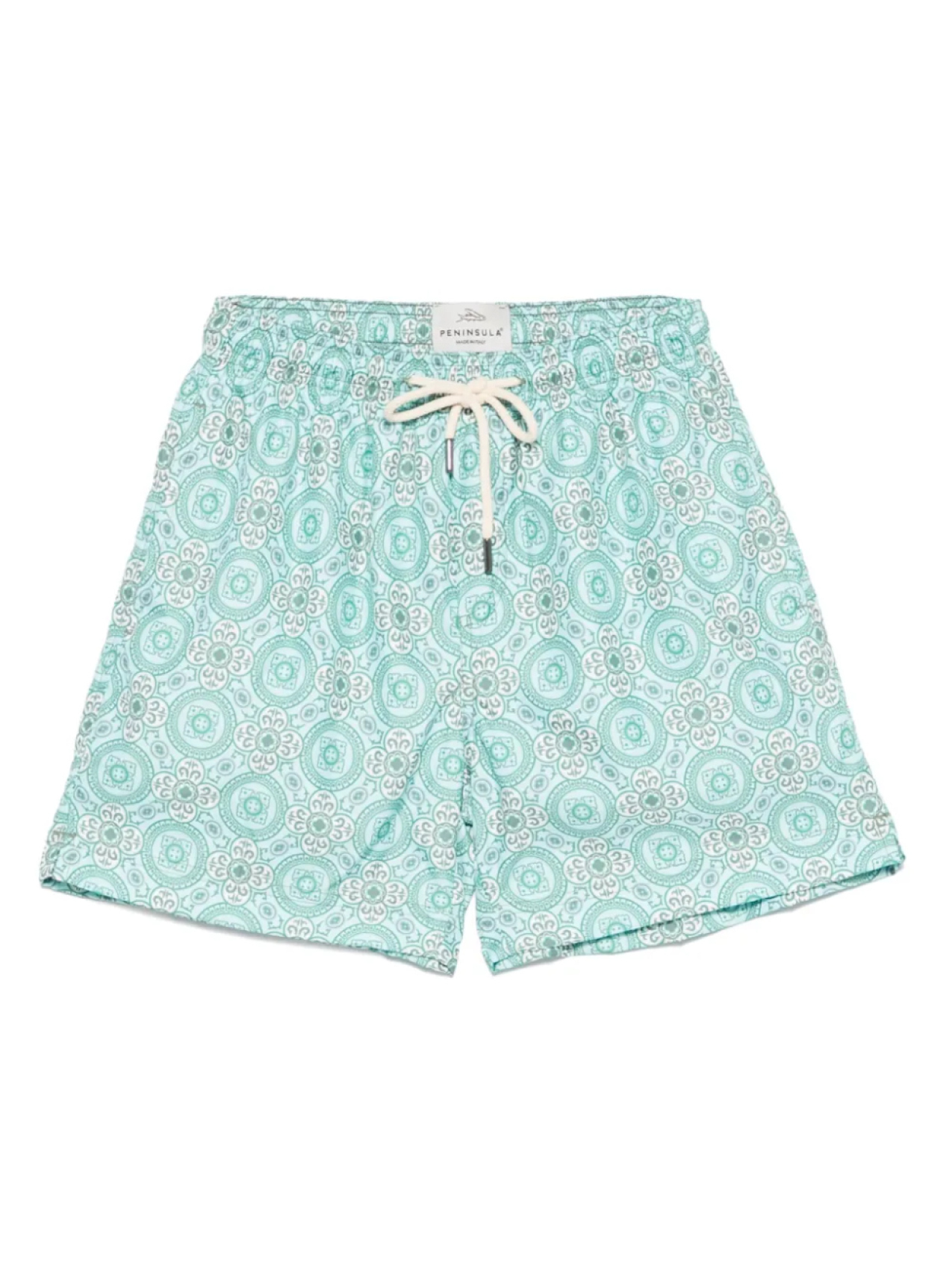 

Плавки-шорты с графическим принтом PENINSULA SWIMWEAR, зеленый