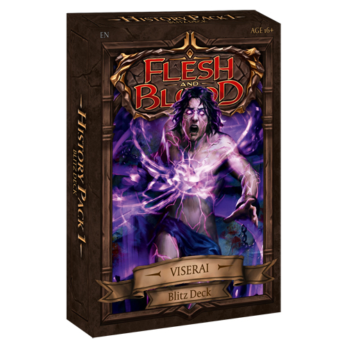 

Карточная игра Flesh And Blood: History Pack 1 – Blitz Deck – Viserai