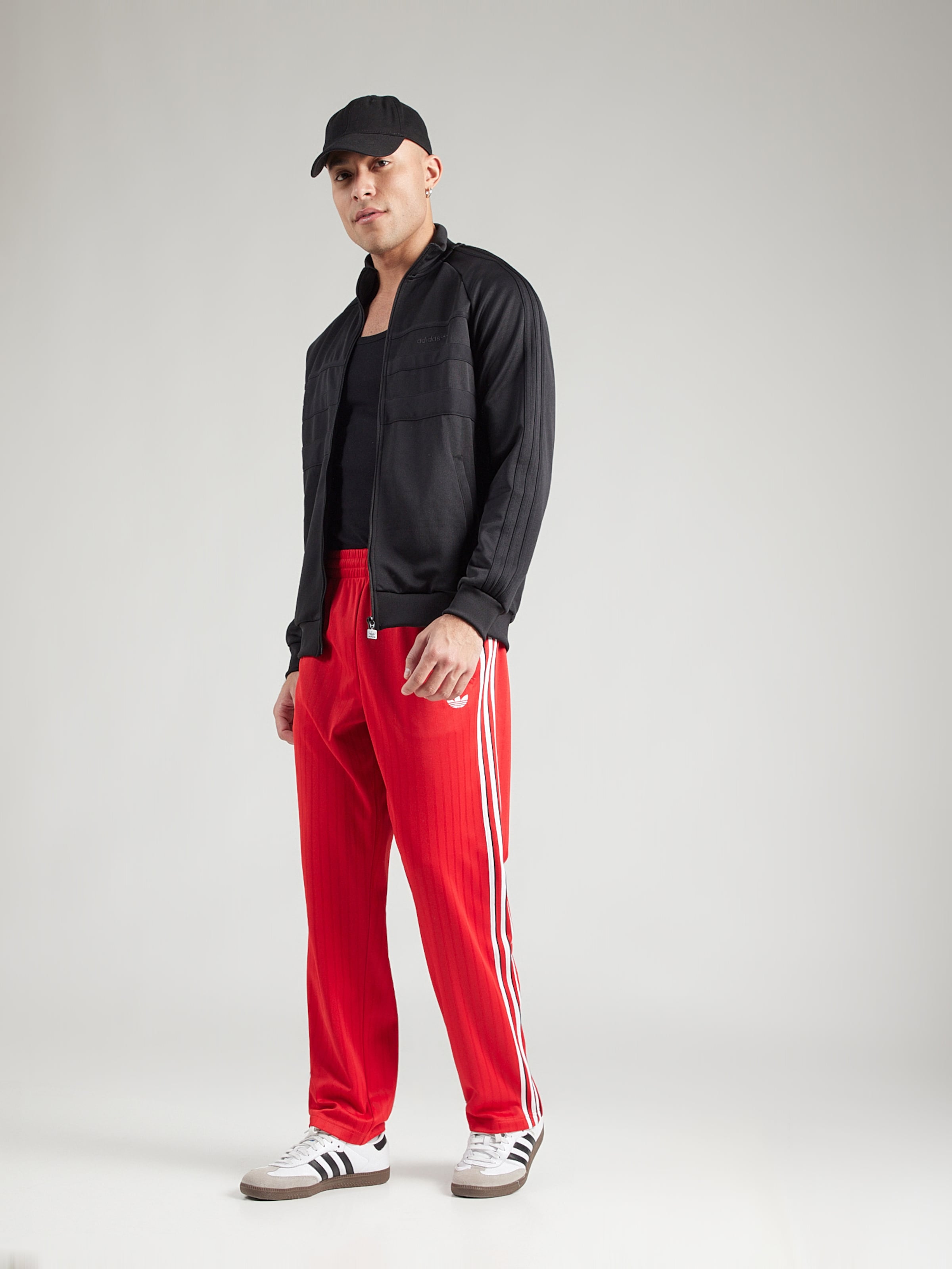 Adidas Originals Штаны Regular 'FIREBIRD' красные — фото 4