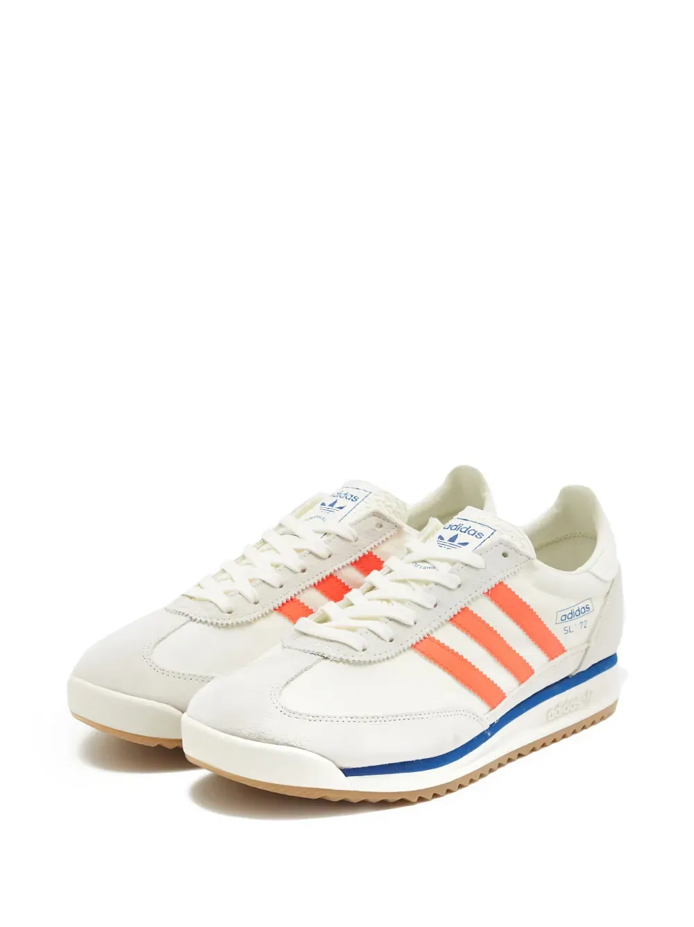 Низкие кроссовки SL 72 в полоску Adidas, нейтральный — фото 2
