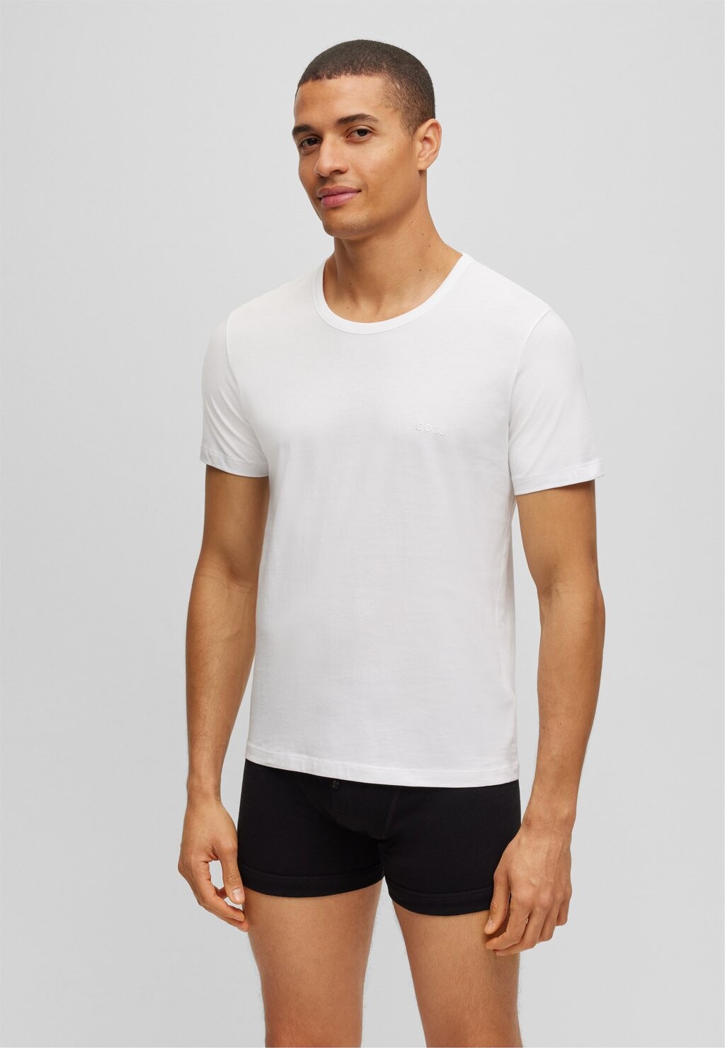 

Майка/рубашка RN 3PACK CLASSIC BOSS, цвет white