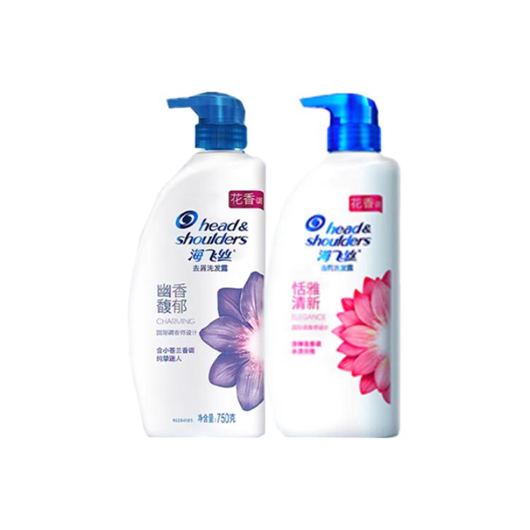 Набор шампуней Head & Shoulders цветочная свежесть, 450 г + 300 г + 480 г — фото 2