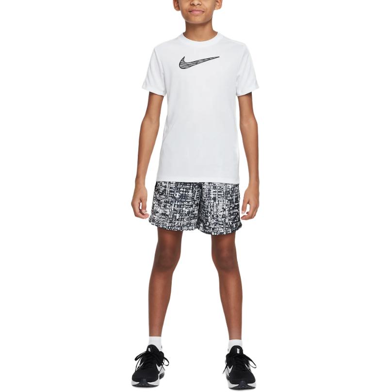 Nike Футболка Dri Fit белый/белый/черный — фото 3