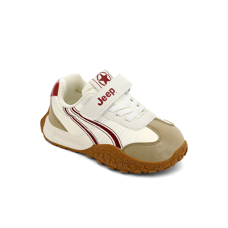 Jeep Беговые кроссовки Running Collection Beige Burgundy для детей — фото 3