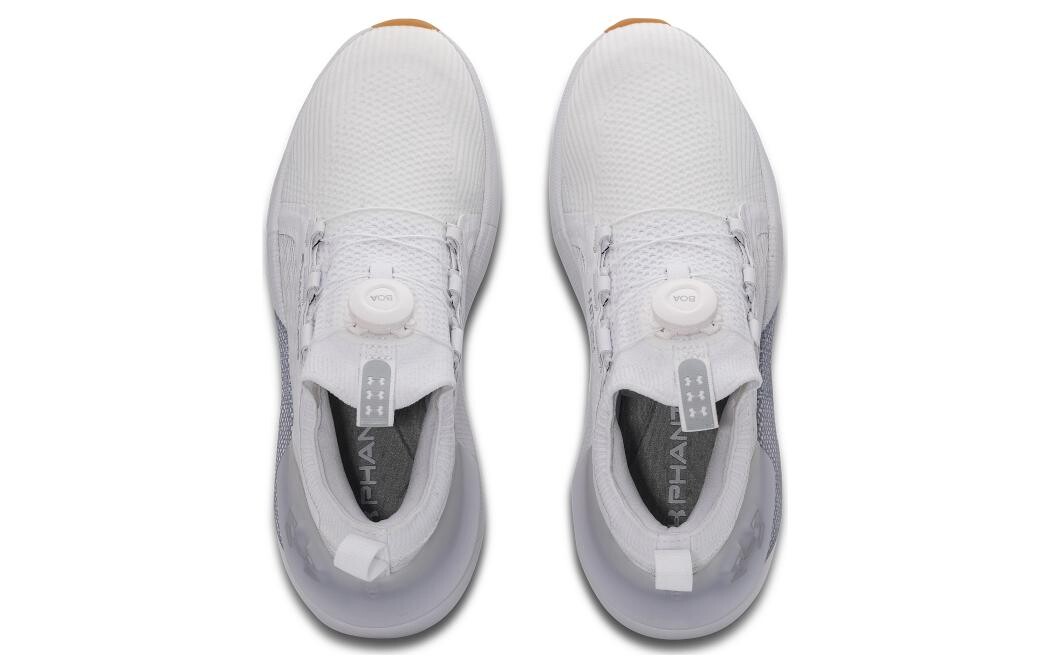 HOVR Phantom Кроссовки для гольфа мужские низкие белые Under Armour — фото 4