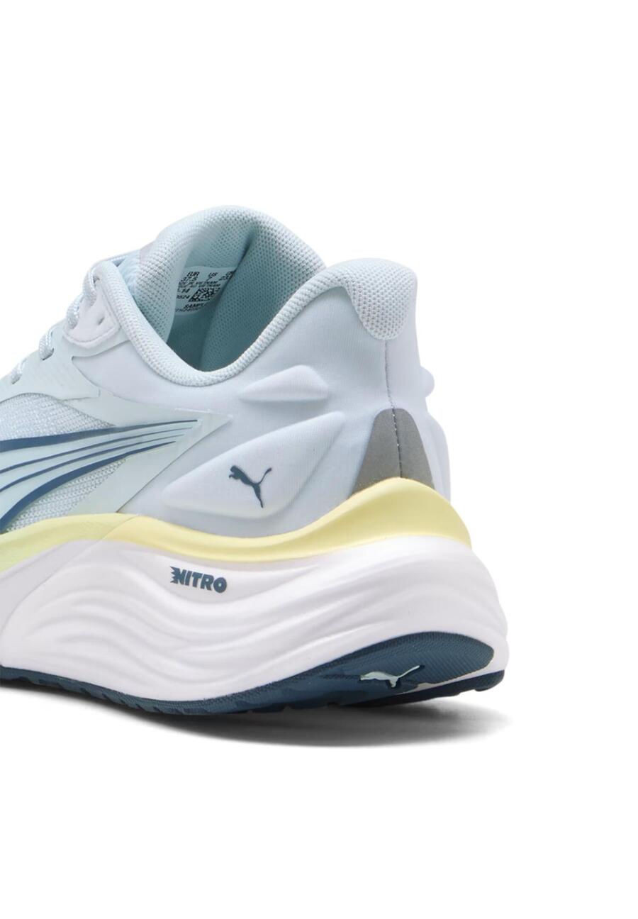 PUMA Кроссовки для бега Electrify NITRO 4 Wns женские 310788 14, цвет "морское стекло", тёмно-индигово-серый — фото 4
