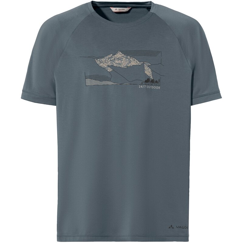 

Shirt me gleann t-shirt ii Vaude, цвет heron