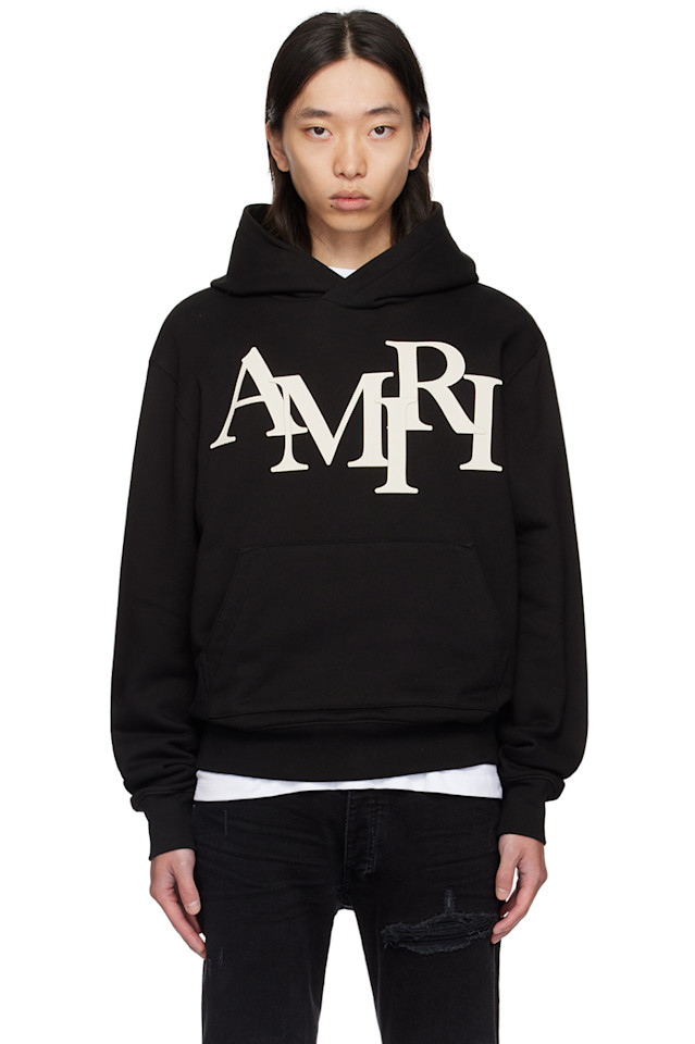 

Капюшон Amiri с асимметричным кроем Amiri, черный