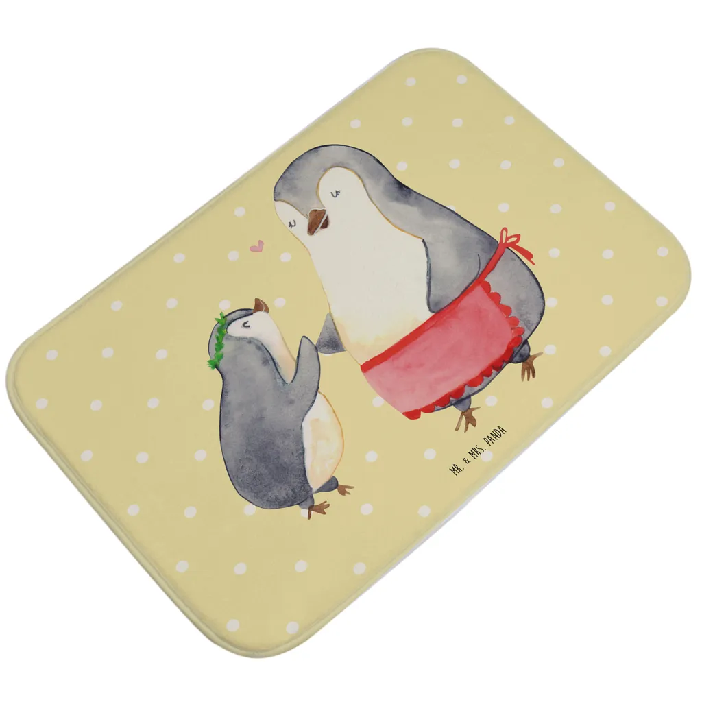 

Коврик для ванной Mr. & Mrs. Panda, желтый