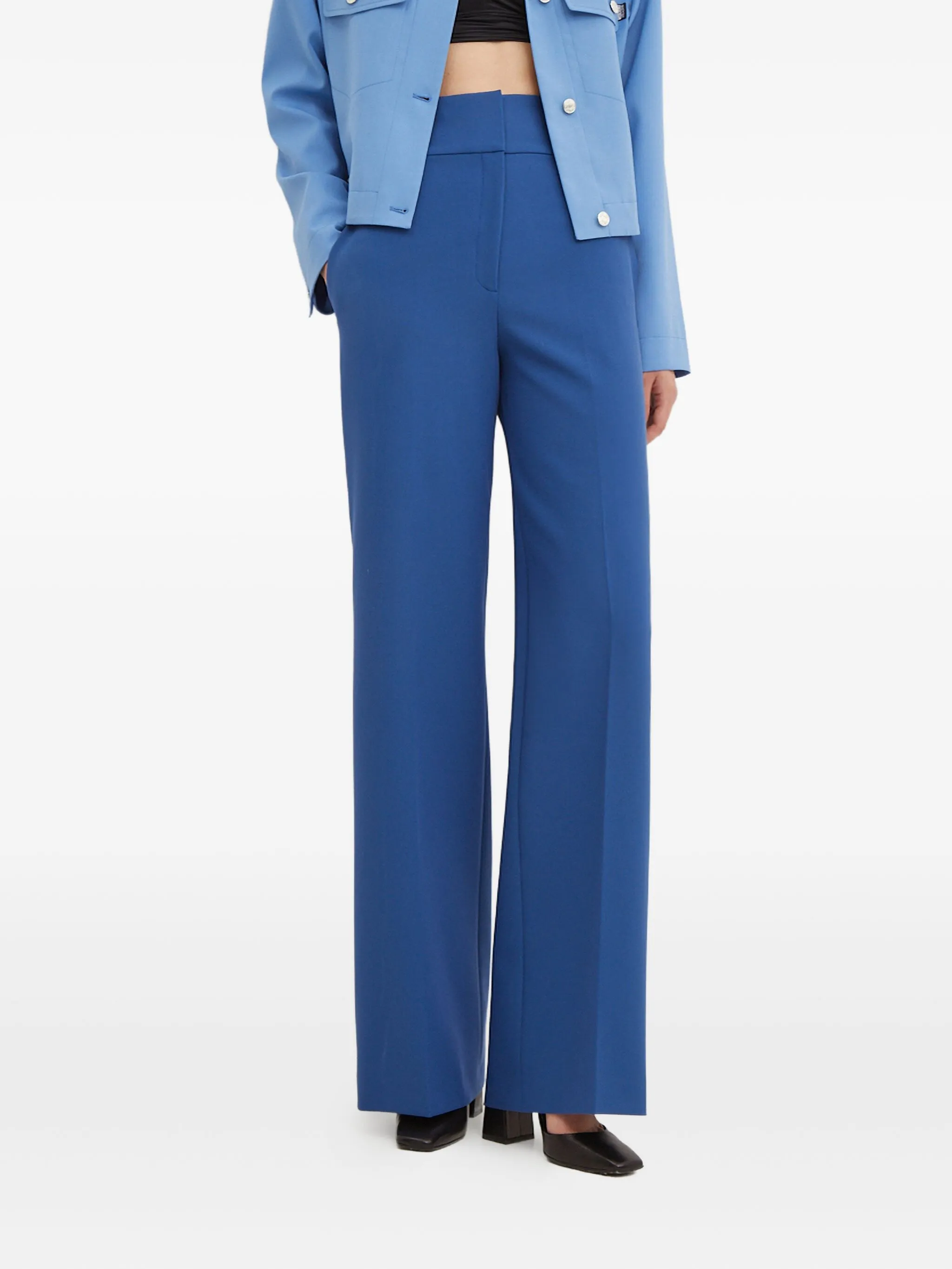 

Брюки с завышенной талией Hugo, синий