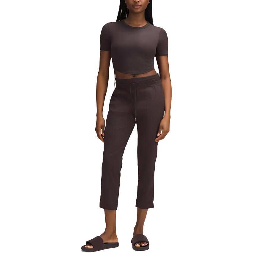 

Танцевальные трикотажные спортивные штаны Women's Lululemon, Espresso Color/Espr