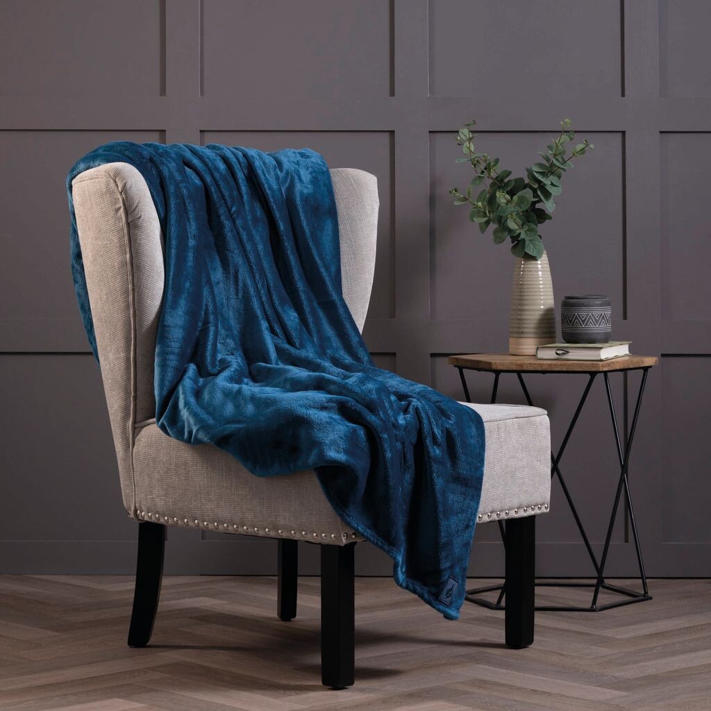 

Heat Holders Snuggle Ups роскошное флисовое одеяло/плед 180 x 200 см бирюзовый бирюзовый, синий