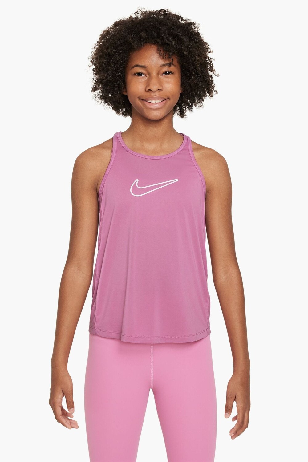 

Один жилет топ Dri Fit Nike, розовый