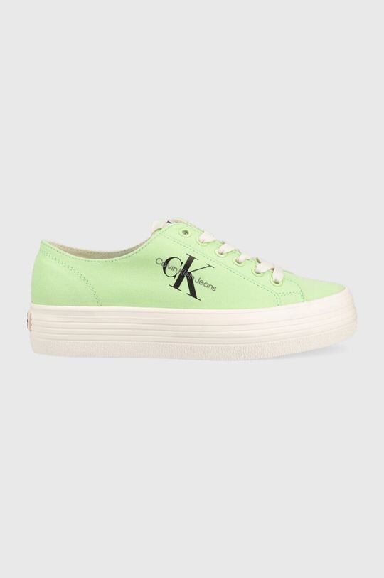 

Кроссовки VULC FLATFORM ESSENTIAL MONO Calvin Klein Jeans, зеленый