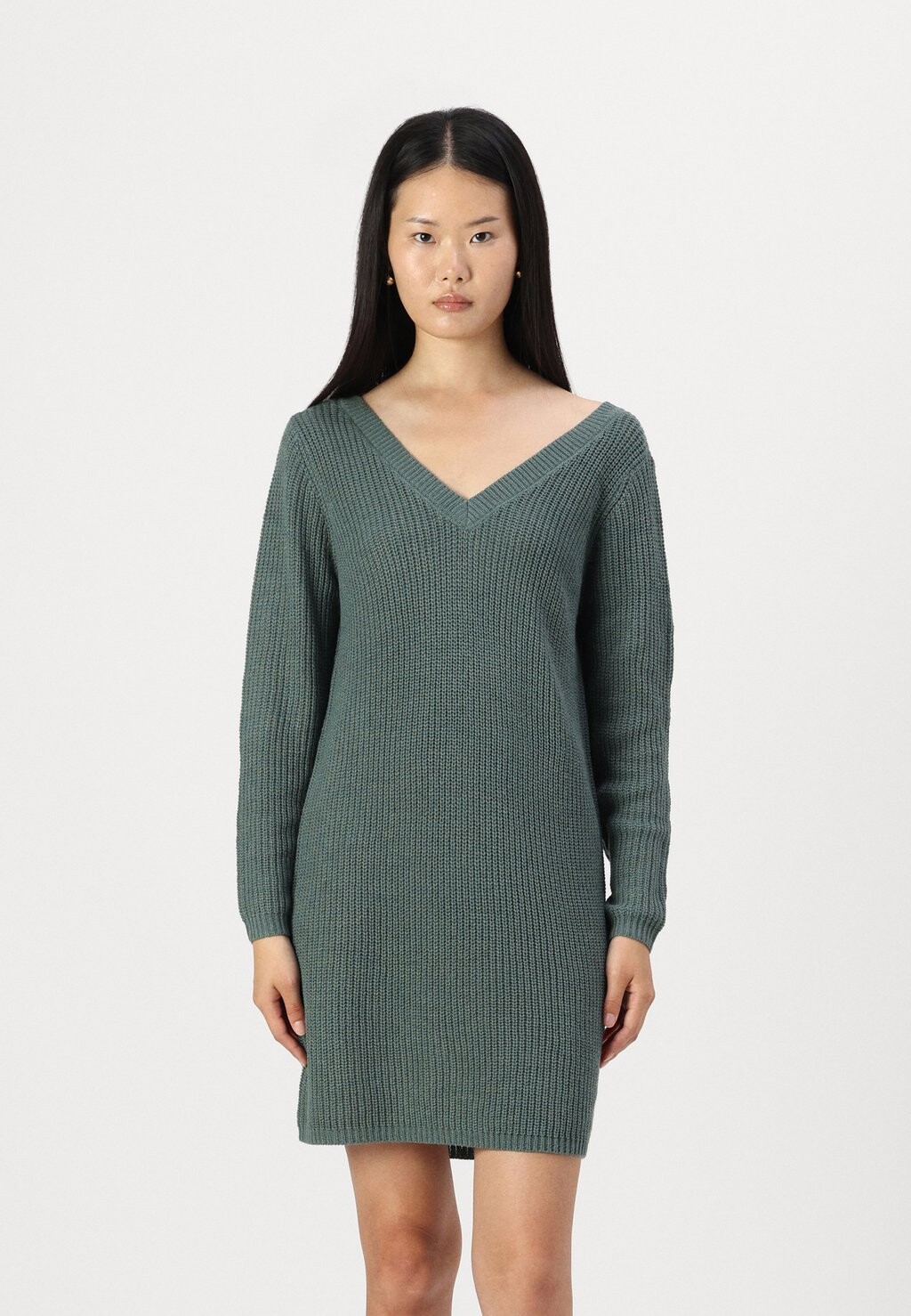 

Платье-джемпер ONLMELTON LIFE HIGH LOW DRESS ONLY, темно-зеленый