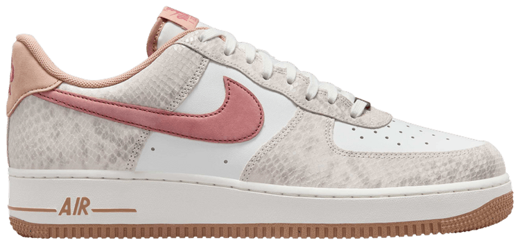 

Кроссовки Nike Air Force 1 '07 LV8 'Snakeskin Pack - Canyon Rust', белый