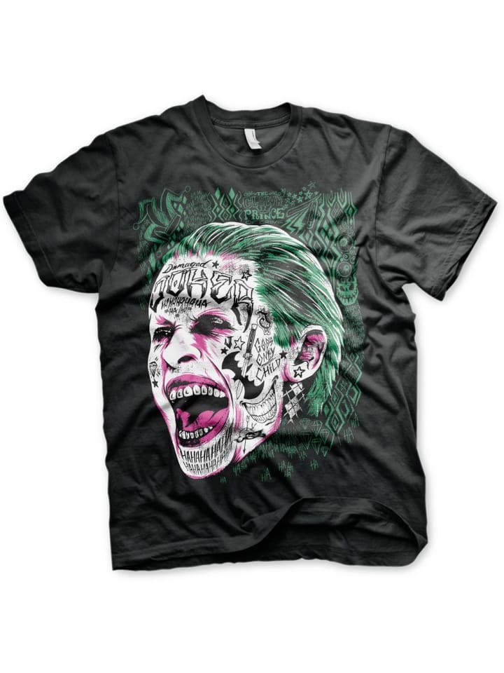 

DC Suicide Squad Футболка "Joker T-Shirt" черного цвета, Черный, DC Suicide Squad Футболка "Joker T-Shirt" черного цвета