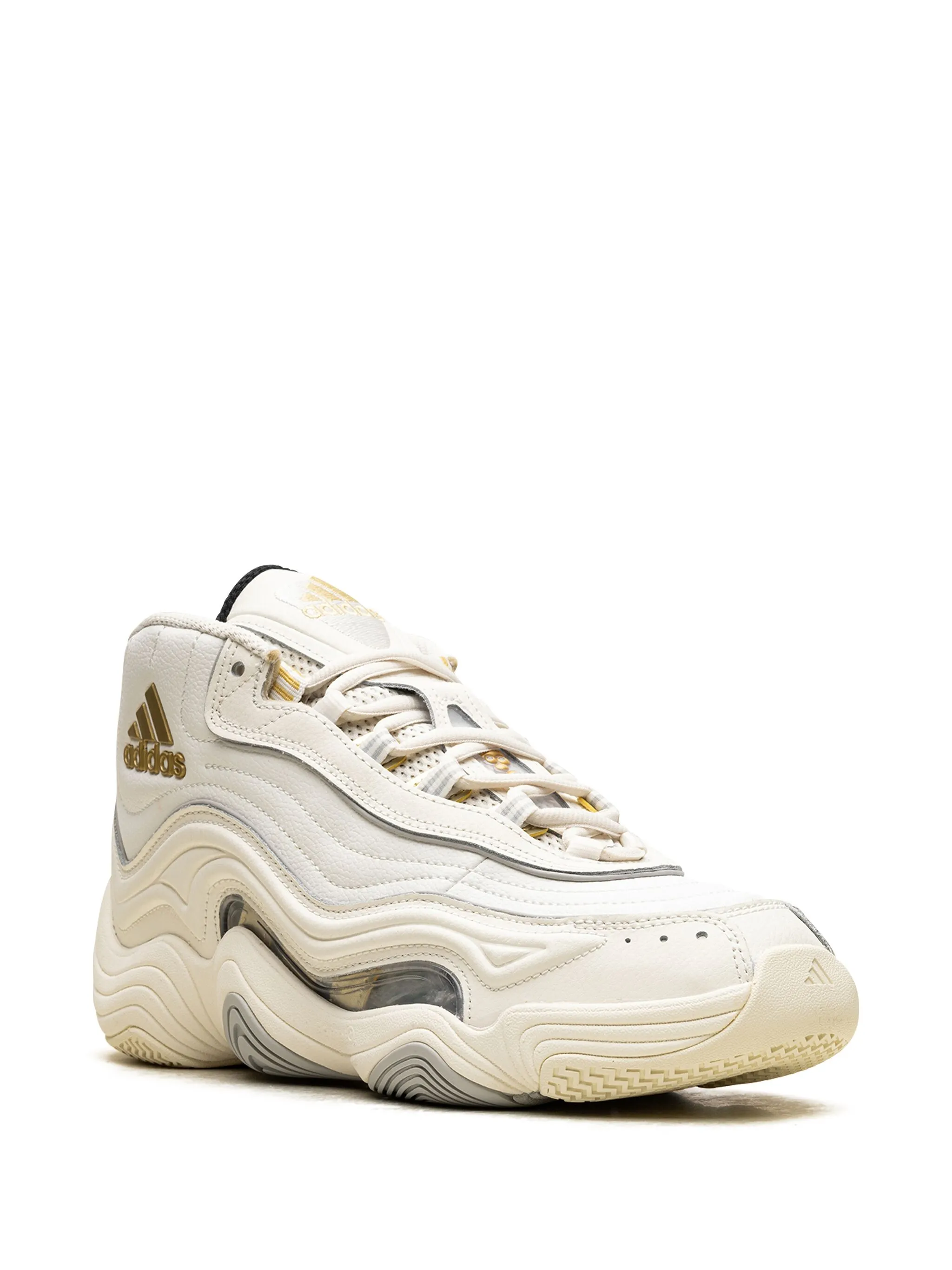 Кроссовки Crazy 98 Core White/Gold Metallic Adidas, белый — фото 2