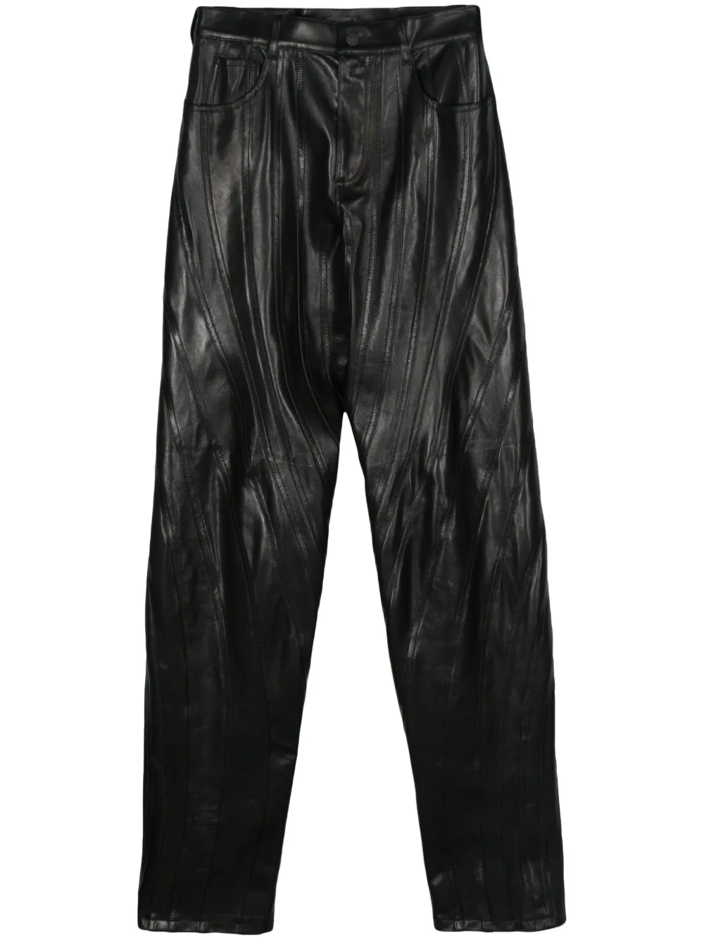 

Зауженные брюки Mugler, черный