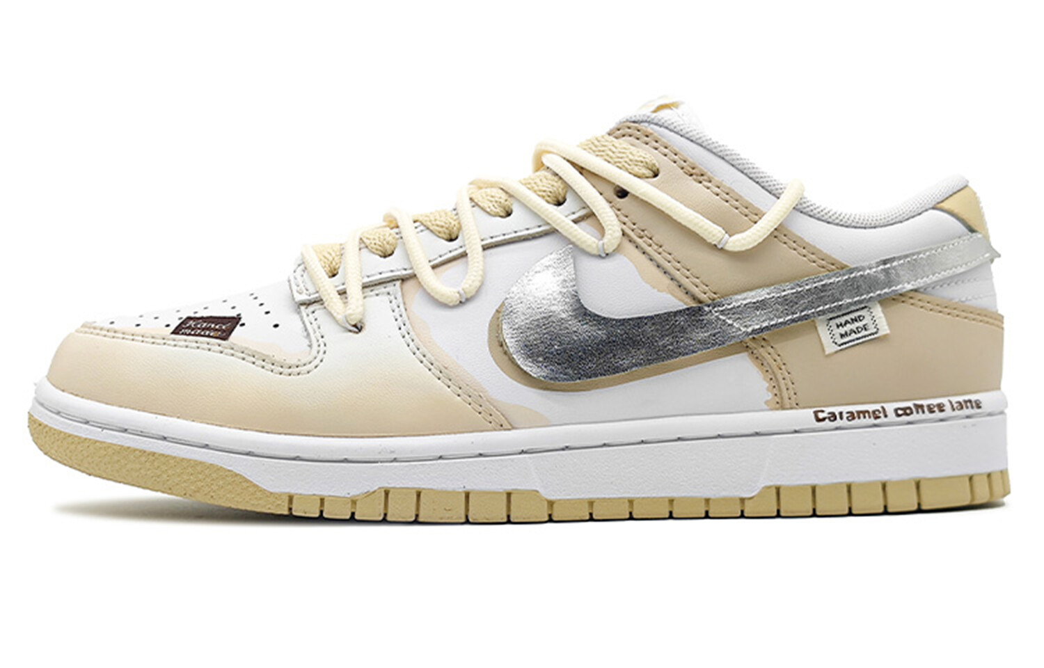 

Кроссовки Nike Dunk Skateboarding Shoes Men Low-top Off White, цвет Off White